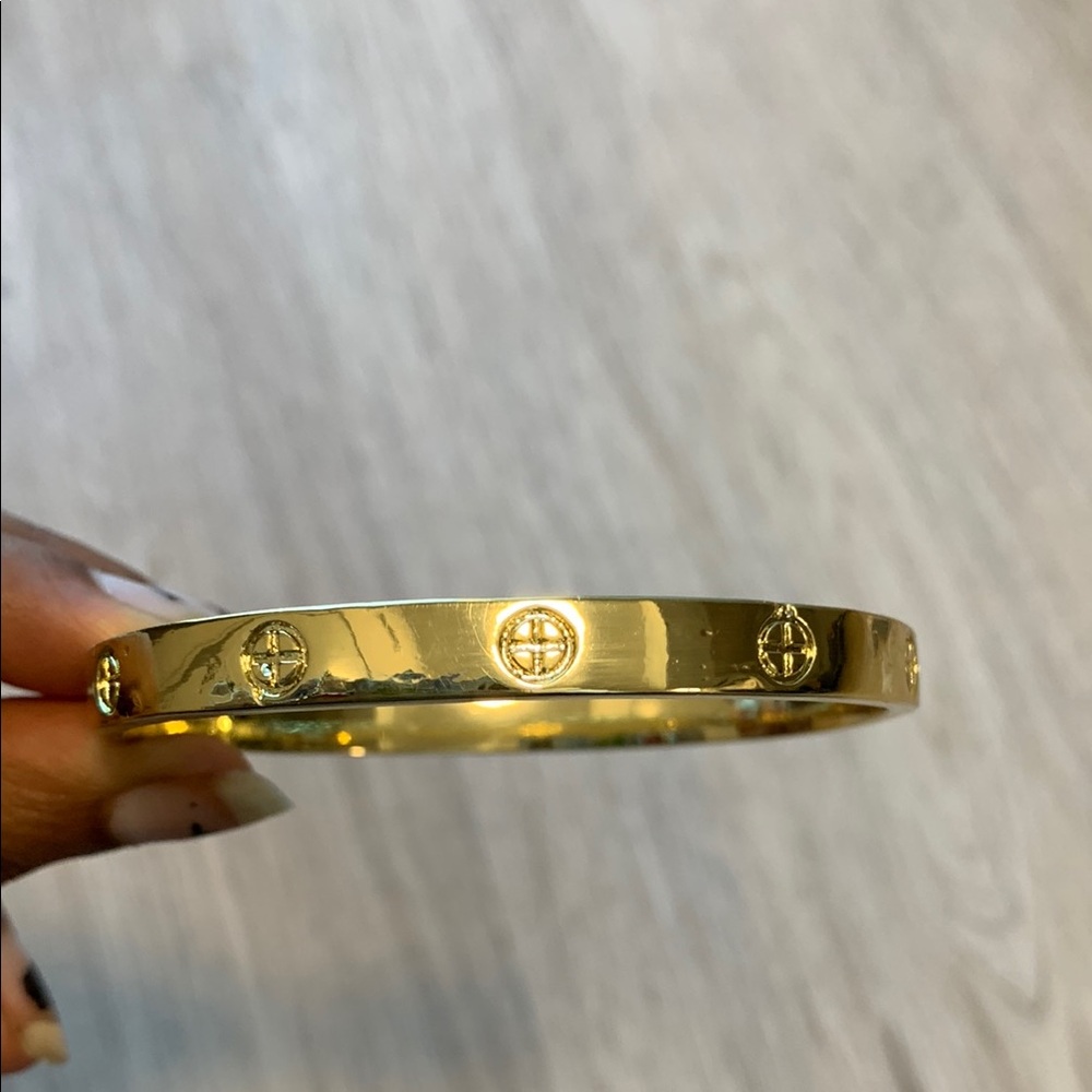 Gold Bangle Bracelet